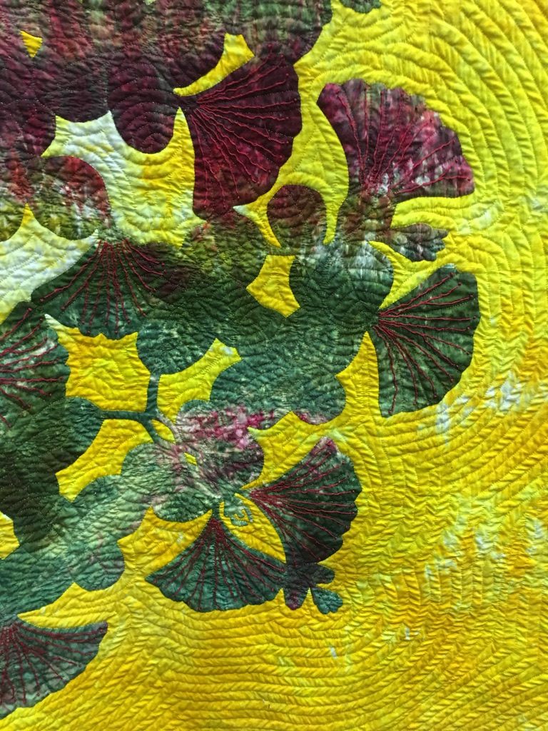 Ka Lehua Papa Echo quilting